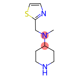 N-METHYL-N-(2-THIAZOLYLMETHYL)-4-PIPERIDINAMINE