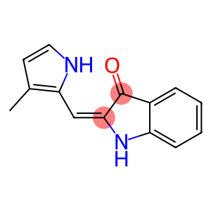 3H-Indol-3-one,  1,2-dihydro-2-[(3-methyl-1H-pyrrol-2-yl)methylene]-