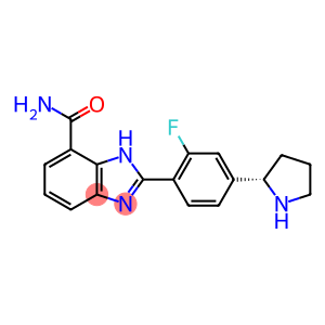 2-[2-氟-4-[(2S)-2-吡咯烷基]苯基]-1H-苯并咪唑-7-甲酰胺