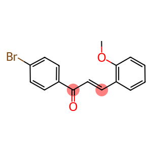 1-(4-bromophenyl)-3-(2-methoxyphenyl)-2-propen-1-one