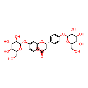 4H-1-Benzopyran-4-one, 7-(β-D-glucopyranosyloxy)-2-[4-(β-D-glucopyranosyloxy)phenyl]-2,3-dihydro-, (2S)-