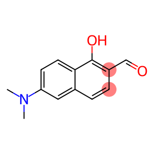 2-Naphthalenecarboxaldehyde, 6-(dimethylamino)-1-hydroxy-