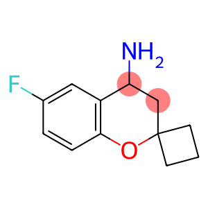 (+/-)-4-aMino-3,4-dihydro-6-fluoro-spiro[2H-1-benzopyran-2,1'-cyclobutane