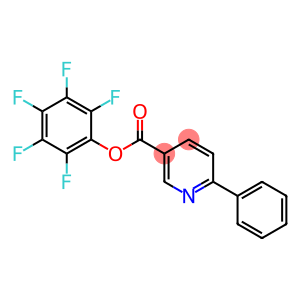 6-phenyl-3-pyridinecarboxylic acid (2,3,4,5,6-pentafluorophenyl) ester