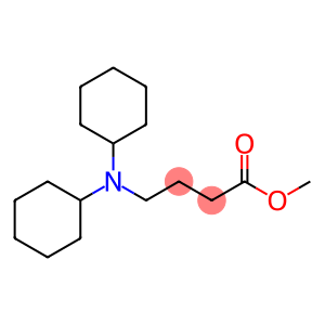 Butanoic acid, 4-(dicyclohexylamino)-, methyl ester