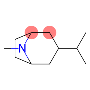 Tropane, 3alpha-isopropyl- (7CI)