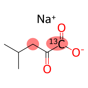 4-methyl-2-oxopentanoic-1-13C acid, sodium  salt,