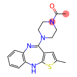 (E)-1-(4-(2-Methyl-10H-benzo[b]thieno[2,3-e][1,4]diazepin-4-yl)piperazin-1-yl)ethanone