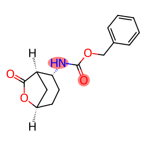 Carbamic acid, N-[(1R,2R,5R)-7-oxo-6-oxabicyclo[3.2.1]oct-2-yl]-, phenylmethyl ester, rel-