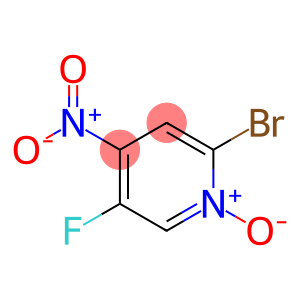 2-溴-5-氟-4-硝基吡啶1-氧化物