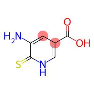 5-amino-1,6-dihydro-6-thioxopyridine-3-carboxylicacid