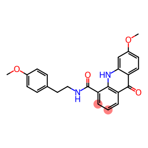 4-AcridinecarboxaMide, 9,10-dihydro-6-Methoxy-N-[2-(4-Methoxyphenyl)ethyl]-9-oxo-