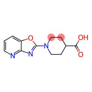 1-[1,3]oxazolo[4,5-b]pyridin-2-ylpiperidine-4-carboxylic acid(SALTDATA: FREE)