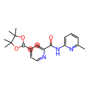 N-(6-METHYLPYRIDIN-2-YL)-4-(4,4,5,5-TETRAMETHYL-1,3,2-DIOXABOROLAN-2-YL)PICOLINAMIDE