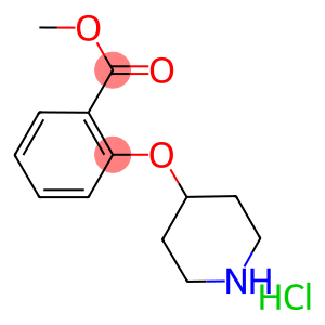 Methyl 2-(4-piperidinyloxy)benzoate hydrochloride