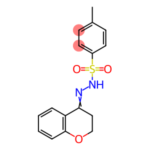 Benzenesulfonic acid, 4-methyl-, 2-(2,3-dihydro-4H-1-benzopyran-4-ylidene)hydrazide