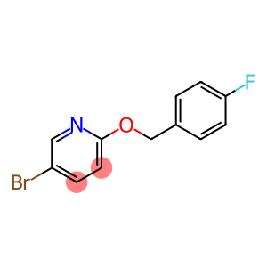 Pyridine, 5-bromo-2-[(4-fluorophenyl)methoxy]-