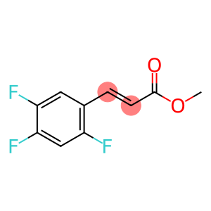 2-Propenoic acid, 3-(2,4,5-trifluorophenyl)-, methyl ester, (2E)-