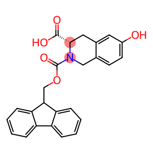 (3S)-2-{[(9H-fluoren-9-yl)methoxy]carbonyl}-6-hydroxy-1,2,3,4-tetrahydroisoquinoline-3-carboxylic acid