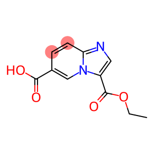 3-(乙氧基羰基)咪唑并[1,2-a]吡啶-6-羧酸