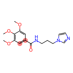 N-[3-(1H-imidazol-1-yl)propyl]-3,4,5-trimethoxybenzamide