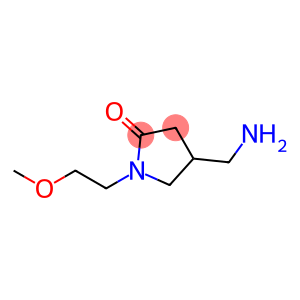 2-Pyrrolidinone, 4-(aminomethyl)-1-(2-methoxyethyl)-