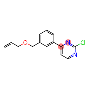 4-(3-(allyloxymethyl)phenyl)-2-chloropyrimidine