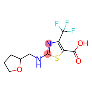 2-[(tetrahydrofuran-2-ylmethyl)amino]-4-(trifluoromethyl)-1,3-thiazole-5-carboxylic acid