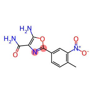 5-氨基-2-(4-甲基-3-硝基苯基)噁唑-4-甲酰胺