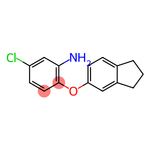 5-CHLORO-2-(2,3-DIHYDRO-1H-INDEN-5-YLOXY)ANILINE