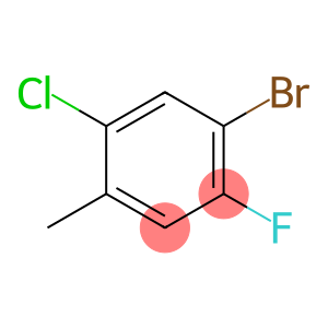 Benzene, 1-bromo-5-chloro-2-fluoro-4-methyl-