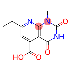 7-乙基-1-甲基-2,4-二氧-1,2,3,4-四氢-吡啶并[2,3-D]嘧啶-5-羧酸