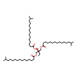 Bis(14-methylpentadecanoic acid)2-ethyl-2-[[(1-oxo-14-methylpentadecyl)oxy]methyl]-1,3-propanediyl ester