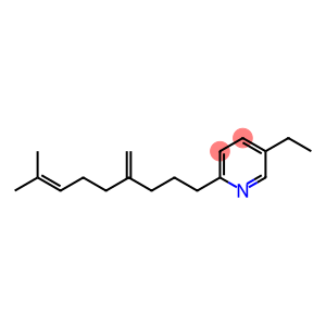 5-ethyl-2-(8-methyl-4-methylenenon-7-enyl)pyridine