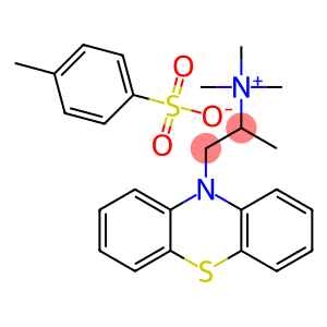 tri(methyl)[alpha-methyl-10H-phenothiazin-10-ylethyl]ammonium toluene-p-sulphonate