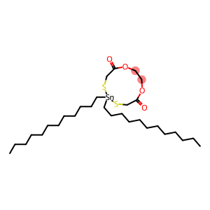 8,8-didodecyl-1,4-dioxa-7,9-dithia-8-stannacycloundecane-5,11-dione