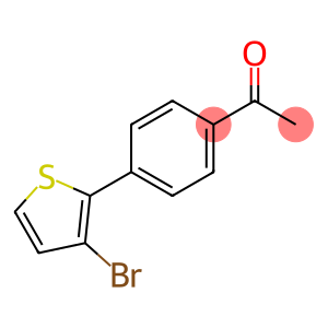 Ethanone, 1-[4-(3-bromo-2-thienyl)phenyl]-