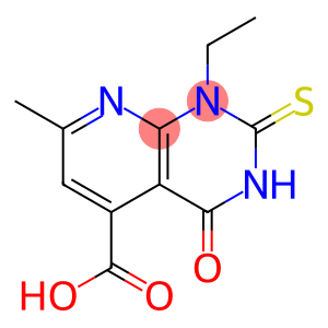 1-Ethyl-2-mercapto-7-methyl-4-oxo-1,4-dihydropyrido[2,3-d]pyrimidine-5-carboxylic acid