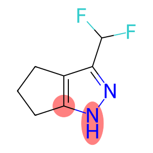 Cyclopentapyrazole,  3-(difluoromethyl)-1,4,5,6-tetrahydro-