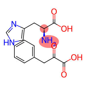 L-histidine mono(3-phenylpyruvate)