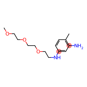 2-amino-4-[2-[2-(2-methoxyethoxy)ethoxy]ethyl]aminotoluene