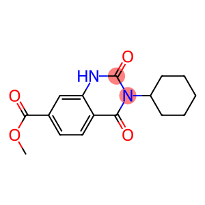 METHYL 3-CYCLOHEXYL-2,4-DIOXO-1,2,3,4-TETRAHYDROQUINAZOLINE-7-CARBOXYLATE