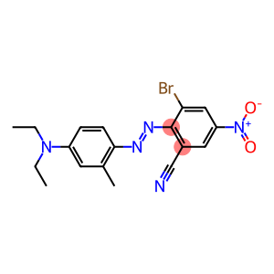 3-Bromo-2-[[4-(diethylamino)-2-methylphenyl]azo]-5-nitrobenzonitrile