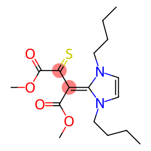 2-(1,3-DIBUTYL-1,3-DIHYDRO-IMIDAZOL-2-YLIDENE)-3-THIOXO-SUCCINIC ACID DIMETHYL ESTER