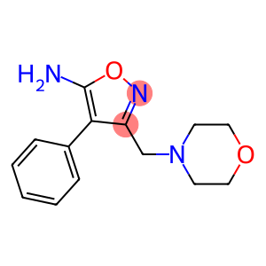 5-Isoxazolamine,  3-(4-morpholinylmethyl)-4-phenyl-