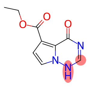 Pyrrolo[2,1-f][1,2,4]triazine-5-carboxylic acid, 1,4-dihydro-4-oxo-, ethyl ester