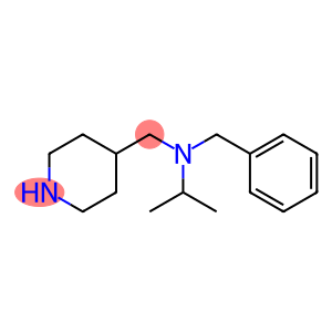 N-benzyl-N-(piperidin-4-ylmethyl)propan-2-amine