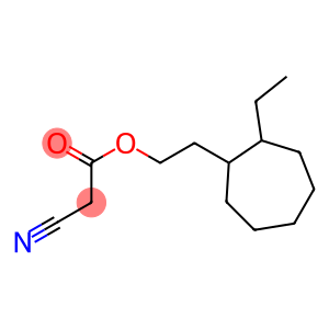 2-(2-ethylcycloheptyl)ethyl cyanoacetate