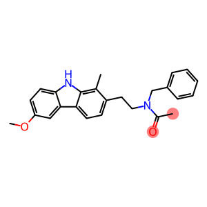 Acetamide, N-[2-(6-methoxy-1-methyl-9H-carbazol-2-yl)ethyl]-N-(phenylmethyl)-