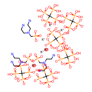 hexapotassium tetrahydrogen [[(phosphonatomethyl)imino]bis[ethane-2,1-diylnitrilobis(methylene)]]tetrakisphosphonate
